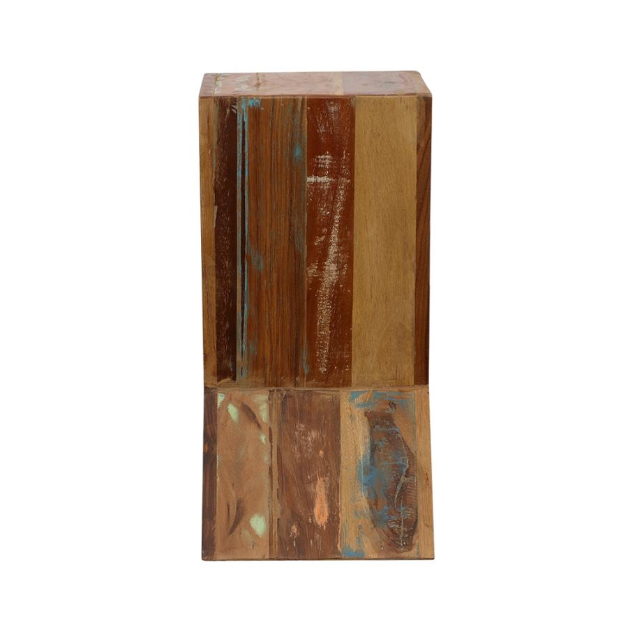 Lily Reclaimed Wood Side Table - "Natural"