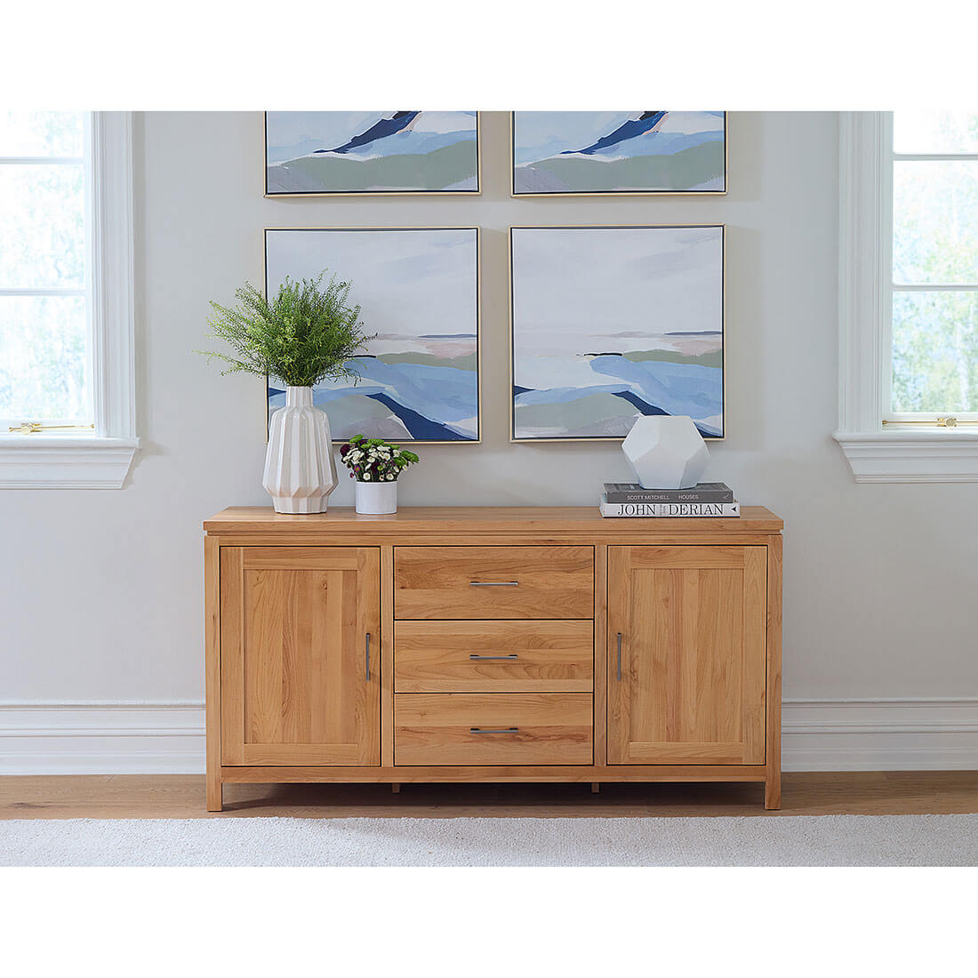 2 West Modern 60" Sideboard / Entertainment Console