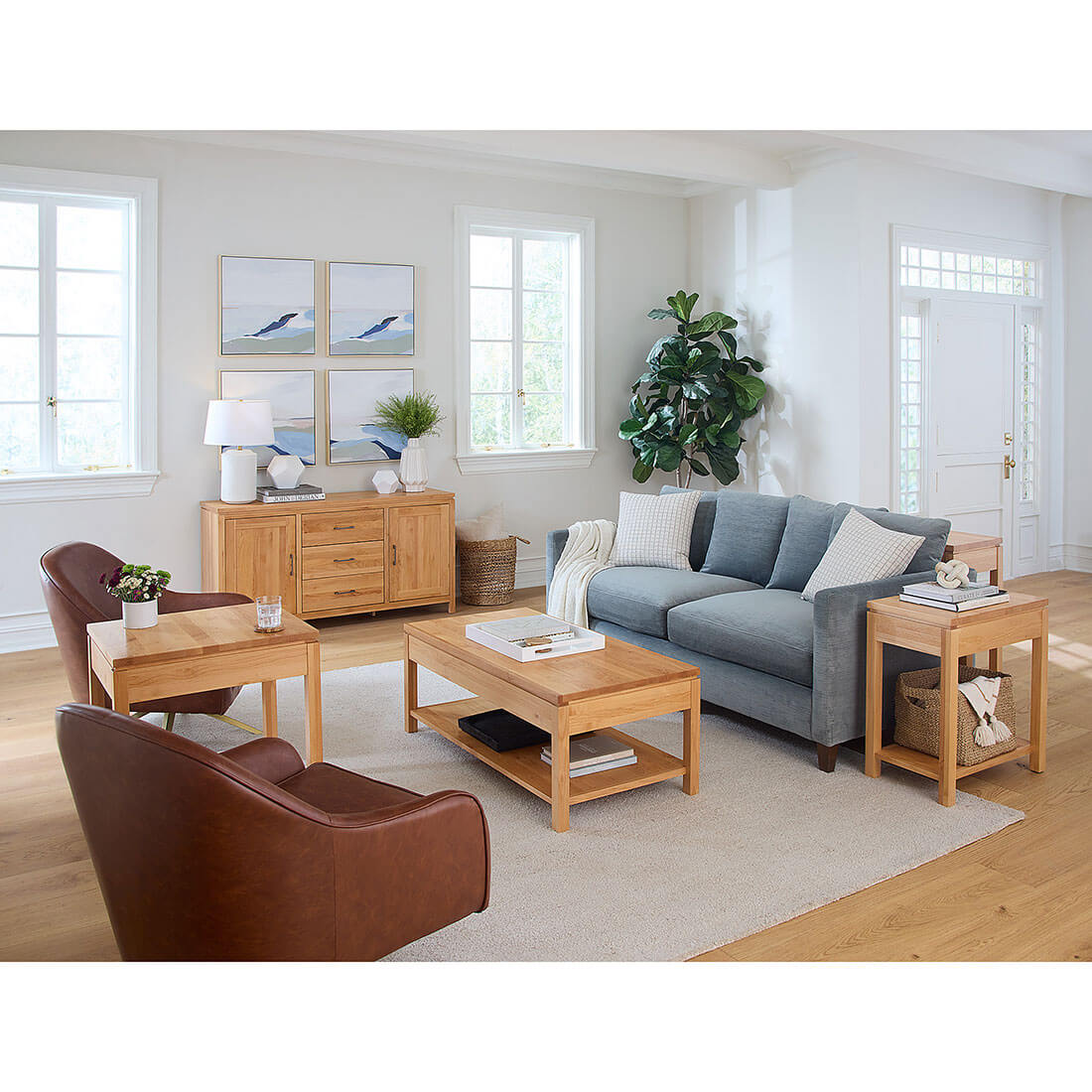 2 West Modern Coffee Table