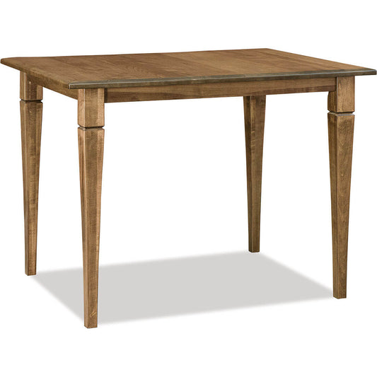 Maple Traditional 36"x48" Solid Top Build-A-Table