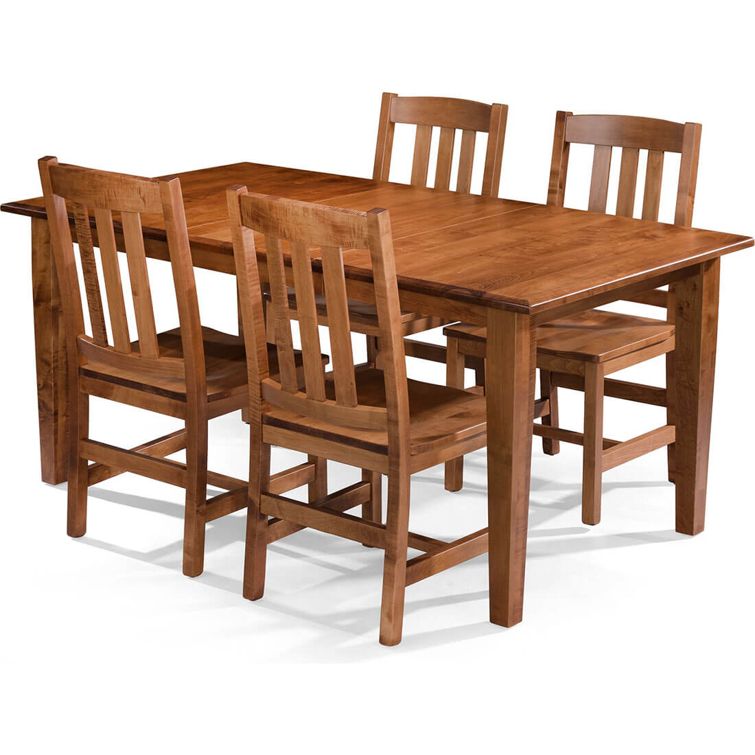 Maple Traditional 36"x48" Build-A-Table w/18" Leaf