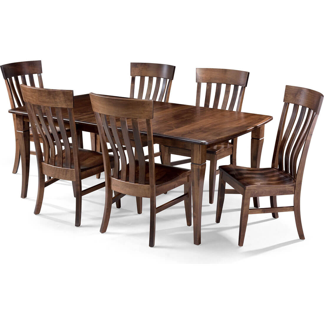 Maple Traditional 42"x60" Build-A-Table w/18" Leaf
