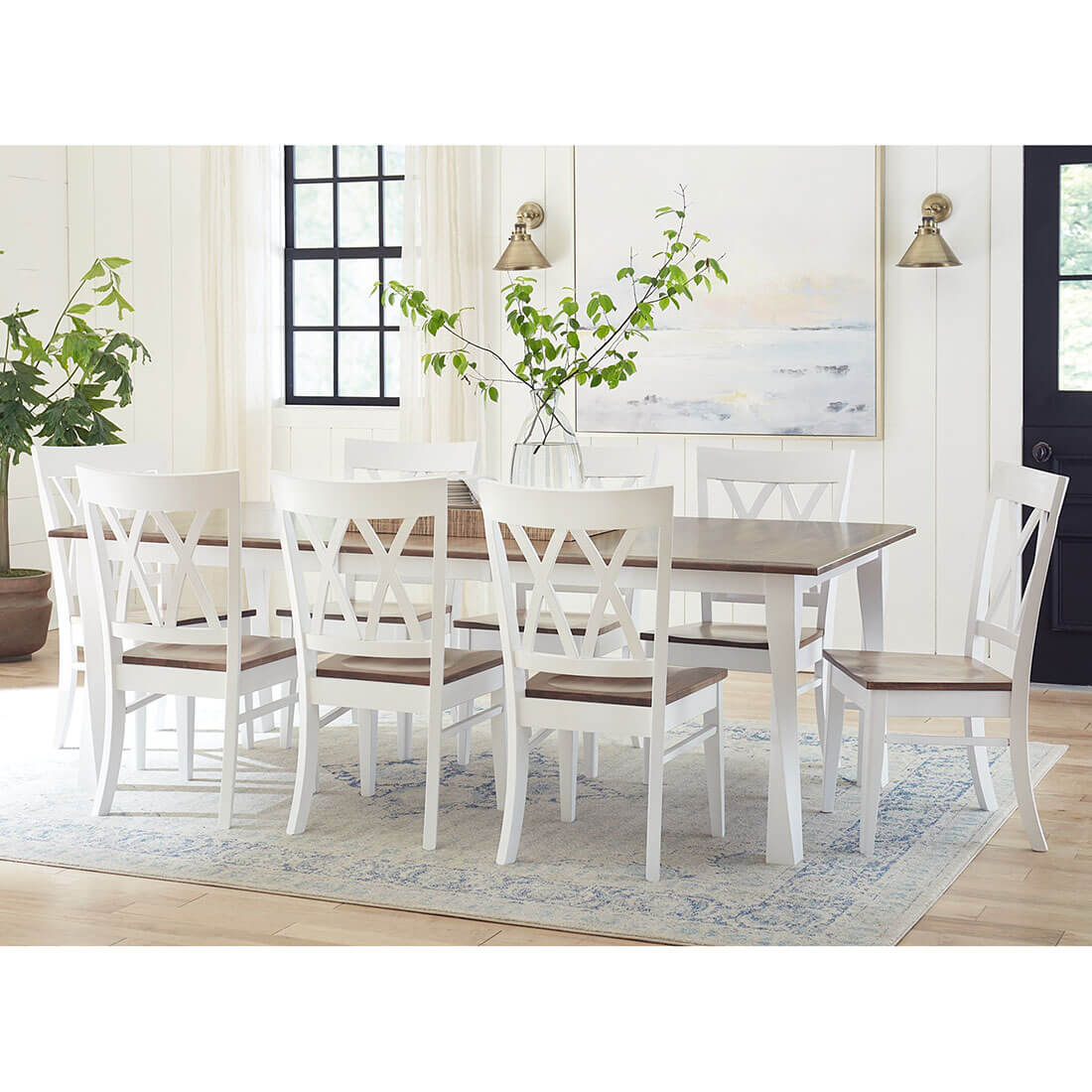 Maple Traditional 42"x72" Build-A-Table w/ 18" Leaf
