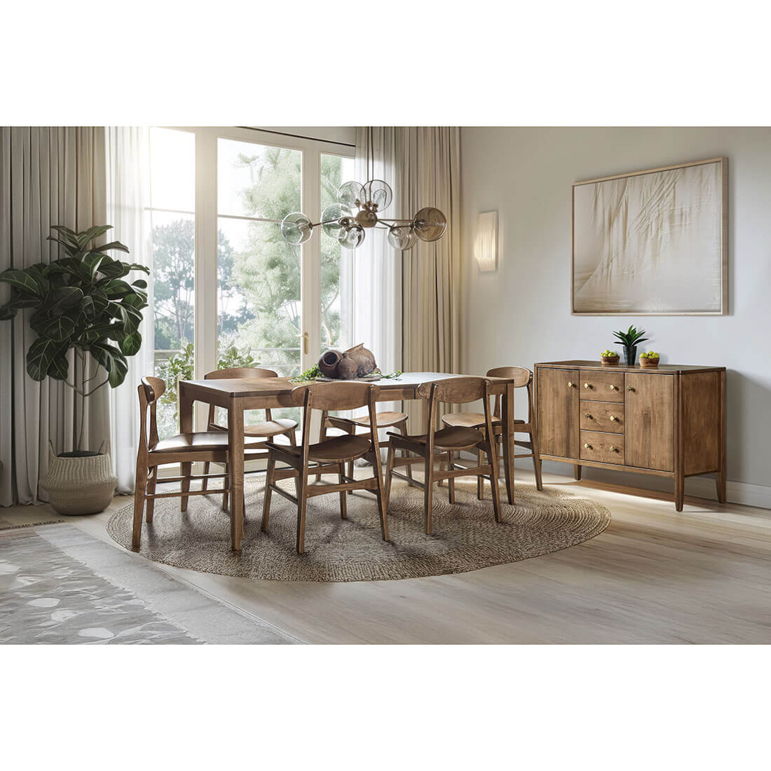Maple Modern Anna Leg Table