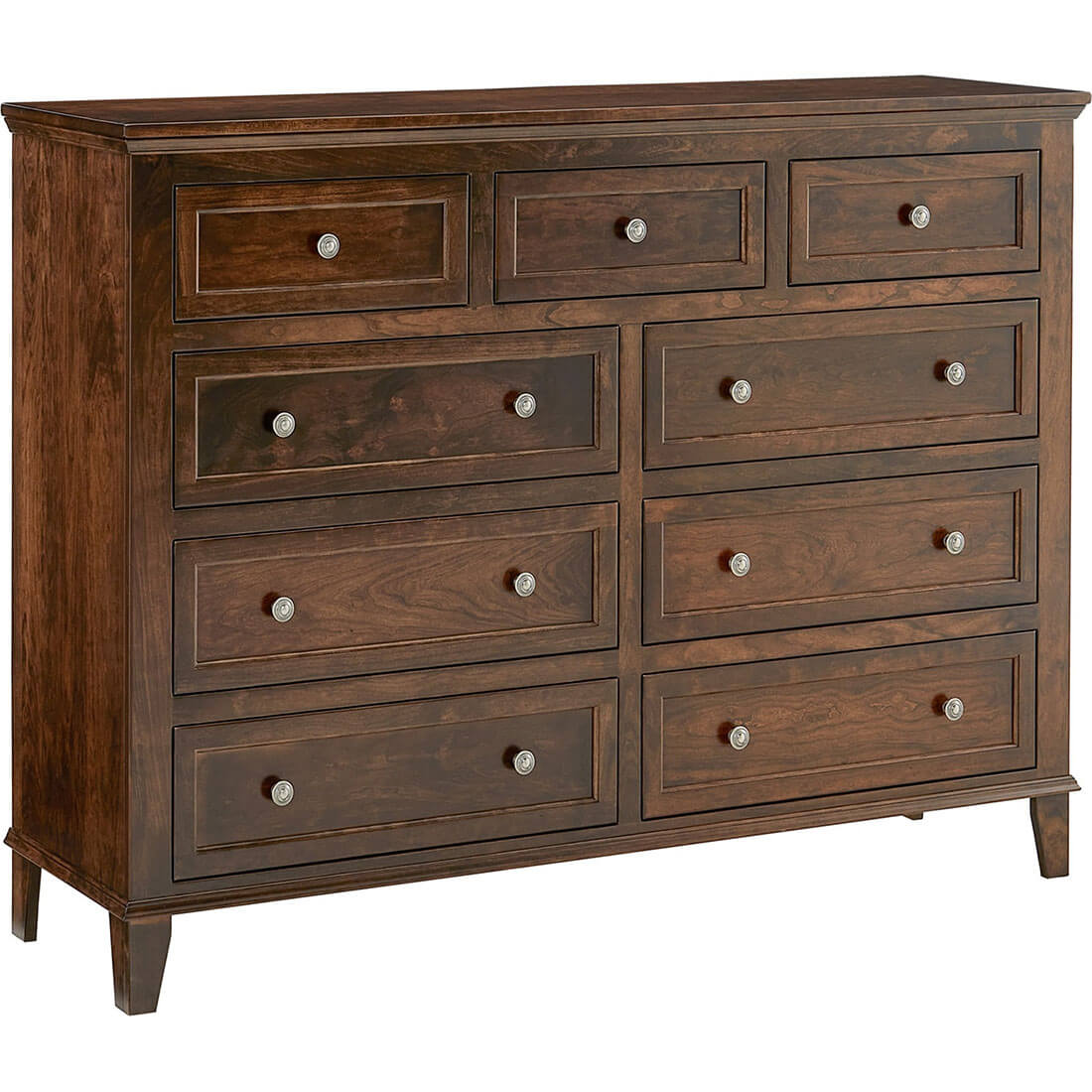 Cherry Belmont 9-Drawer Dresser