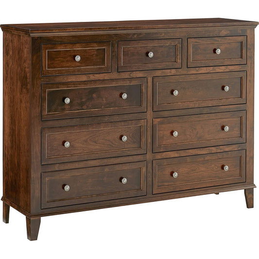 Cherry Belmont 9-Drawer Dresser