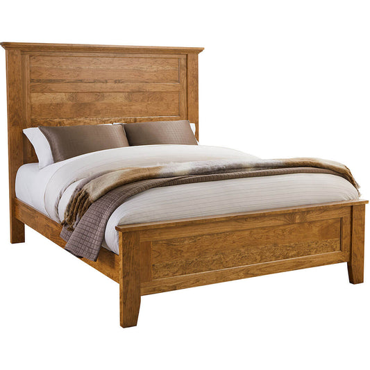 Cherry Belmont Panel Bed