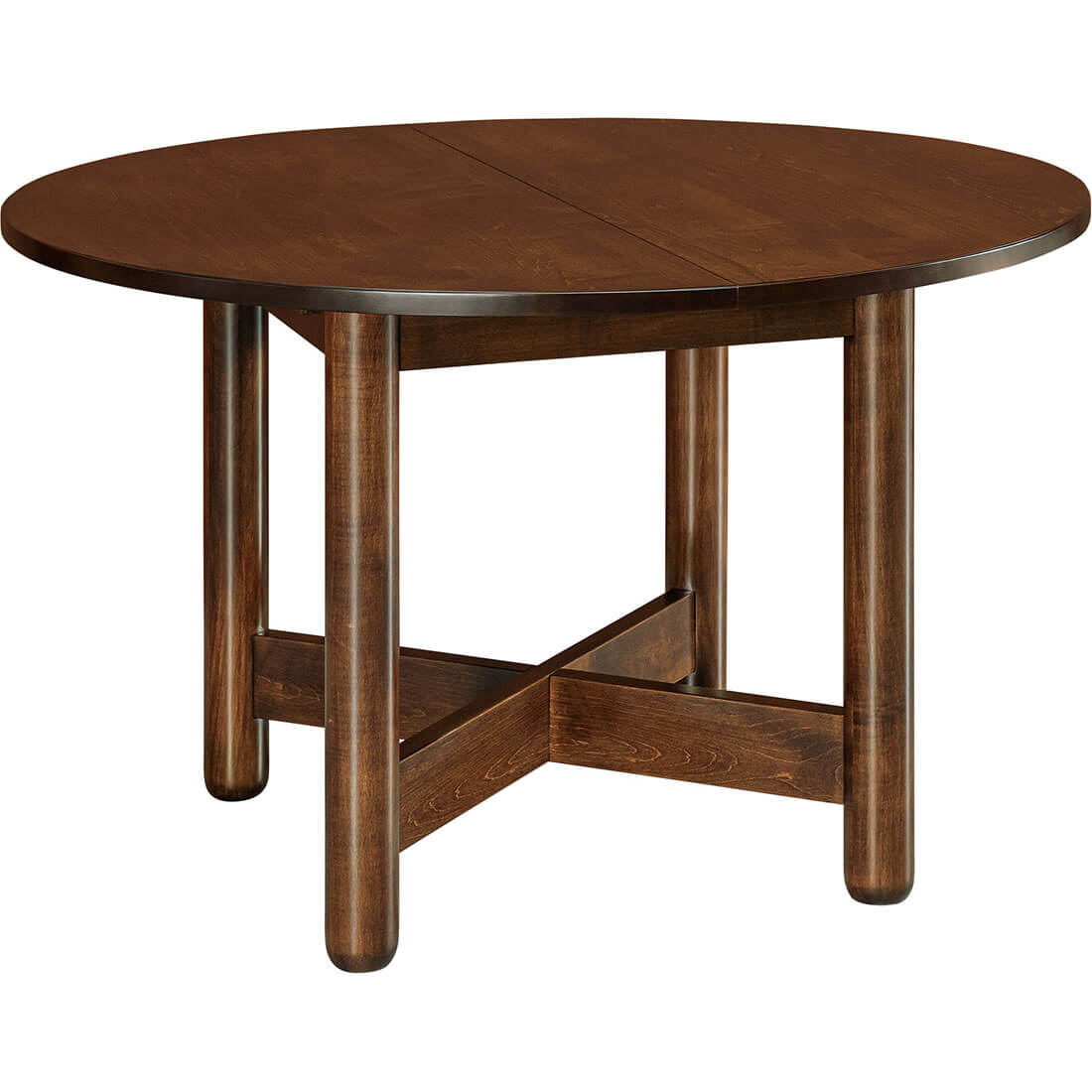 Maple Modern Camila Pedestal 48" Round Table