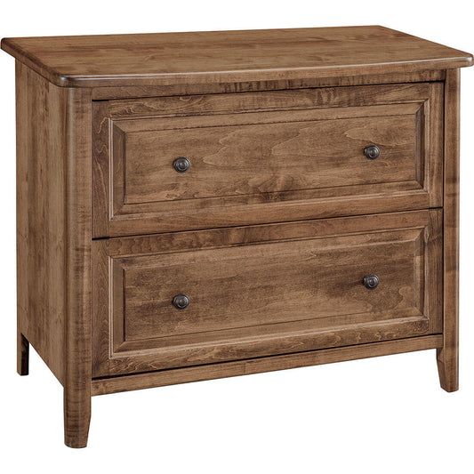 Maple Carson 2-Drawer Lateral File Cabinet
