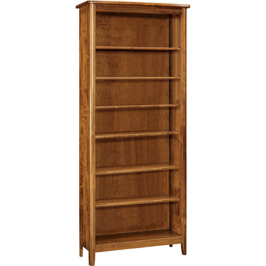 Maple Carson 36"W x 84"H Bookcase