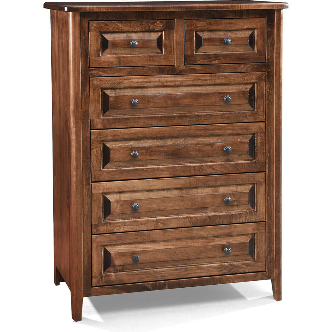 Maple Carson 6-Drawer Chest