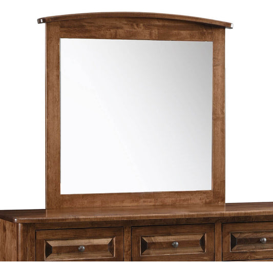 Maple Carson Arched Mirror