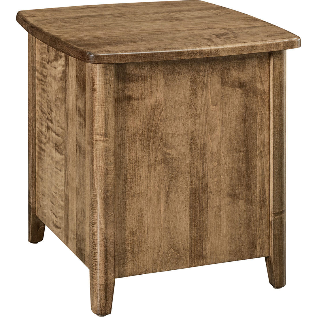 Maple Carson Enclosed End Table