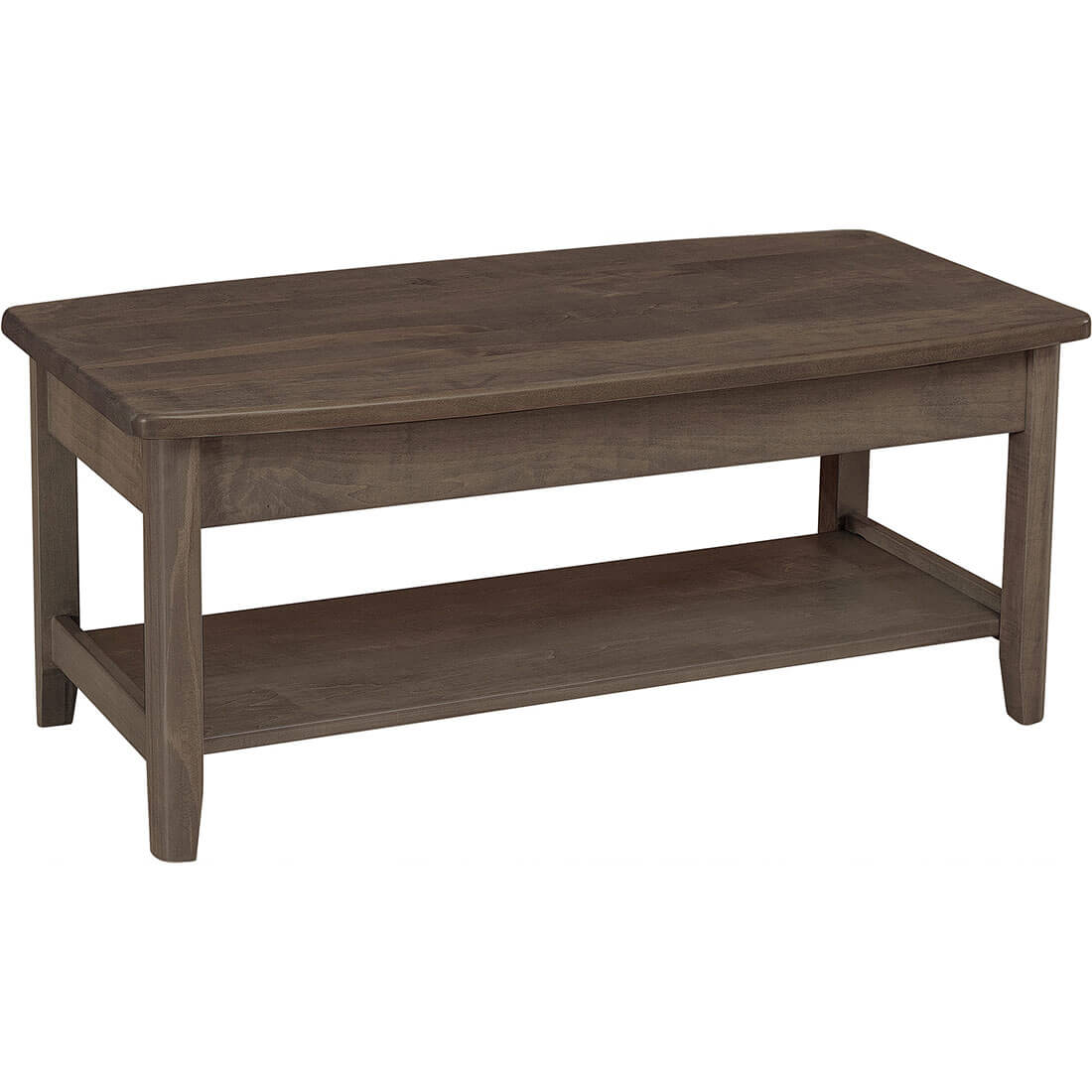 Maple Carson Rectangular Coffee Table