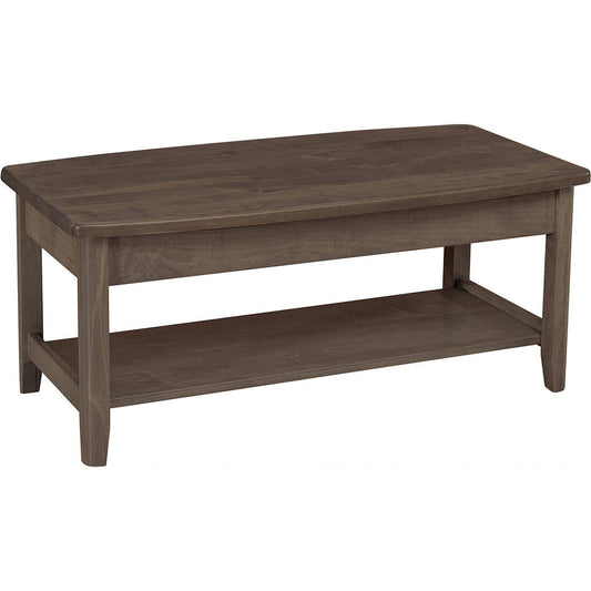 Maple Carson Rectangular Coffee Table