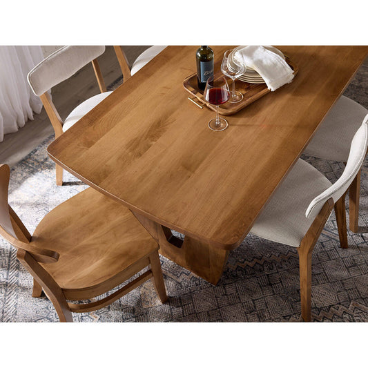 Maple Modern Harper Trestle Table