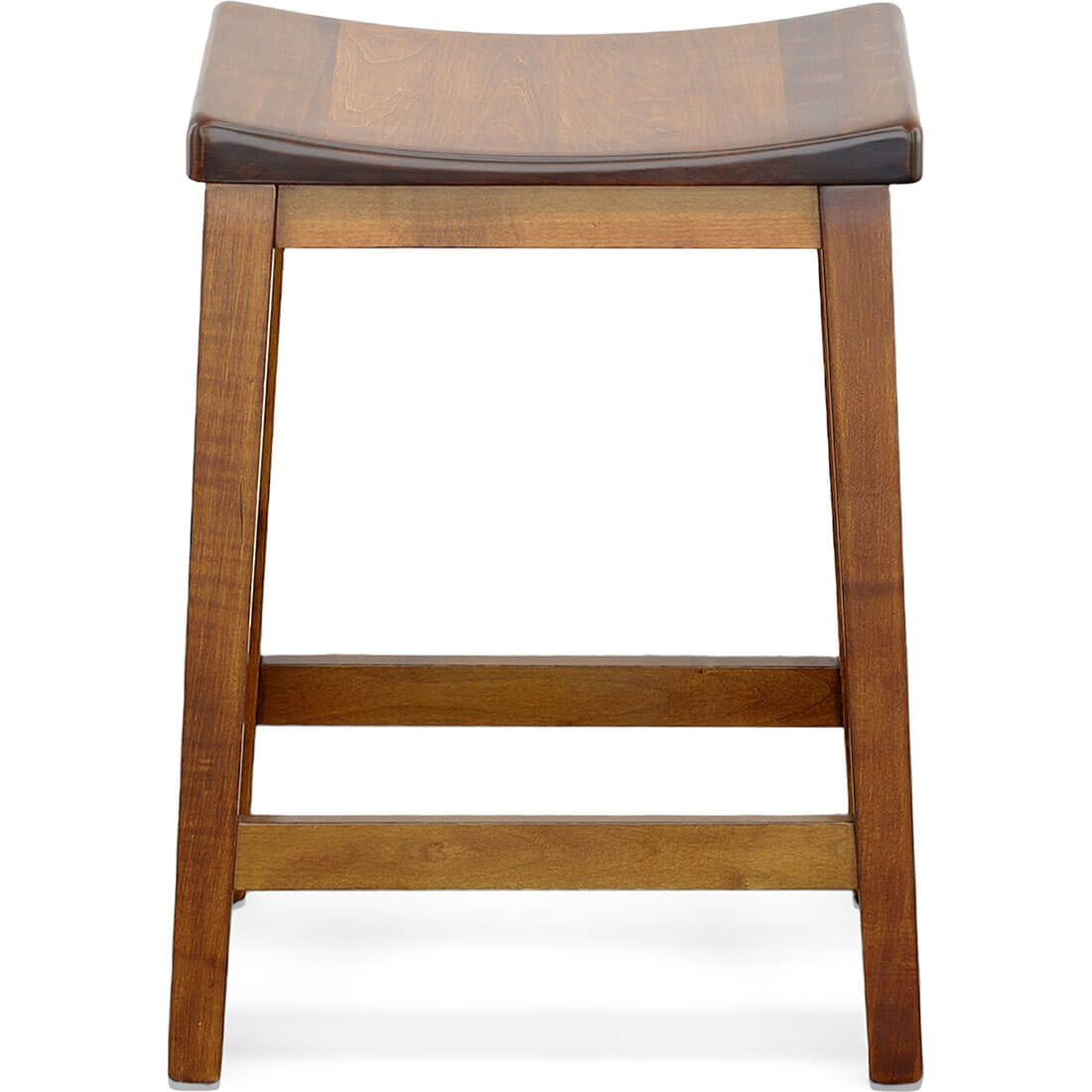 Maple Adam Saddle Counter Stool - 24"