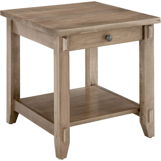 Maple Mission End Table