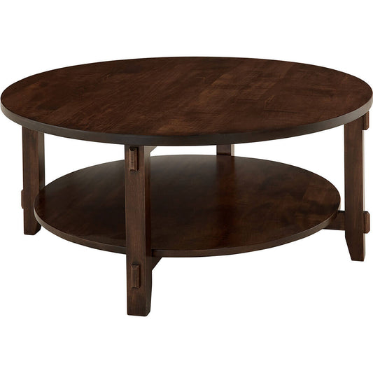 Maple Mission Large Round Coffee Table