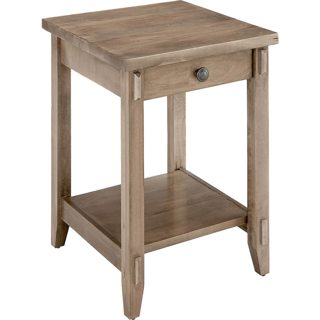 Maple Mission Narrow End Table