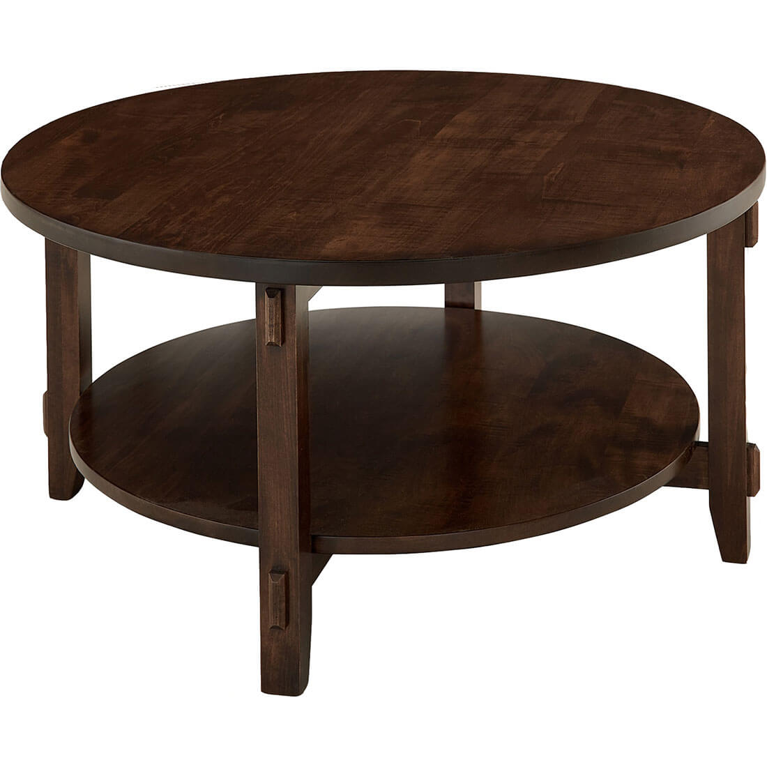Maple Mission Round Coffee Table