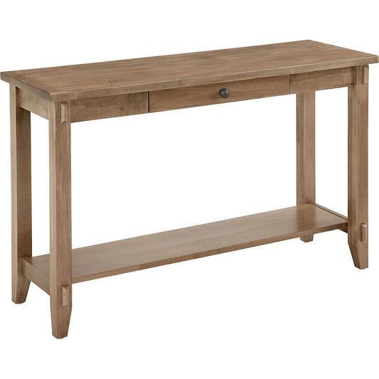 Maple Mission Sofa Table