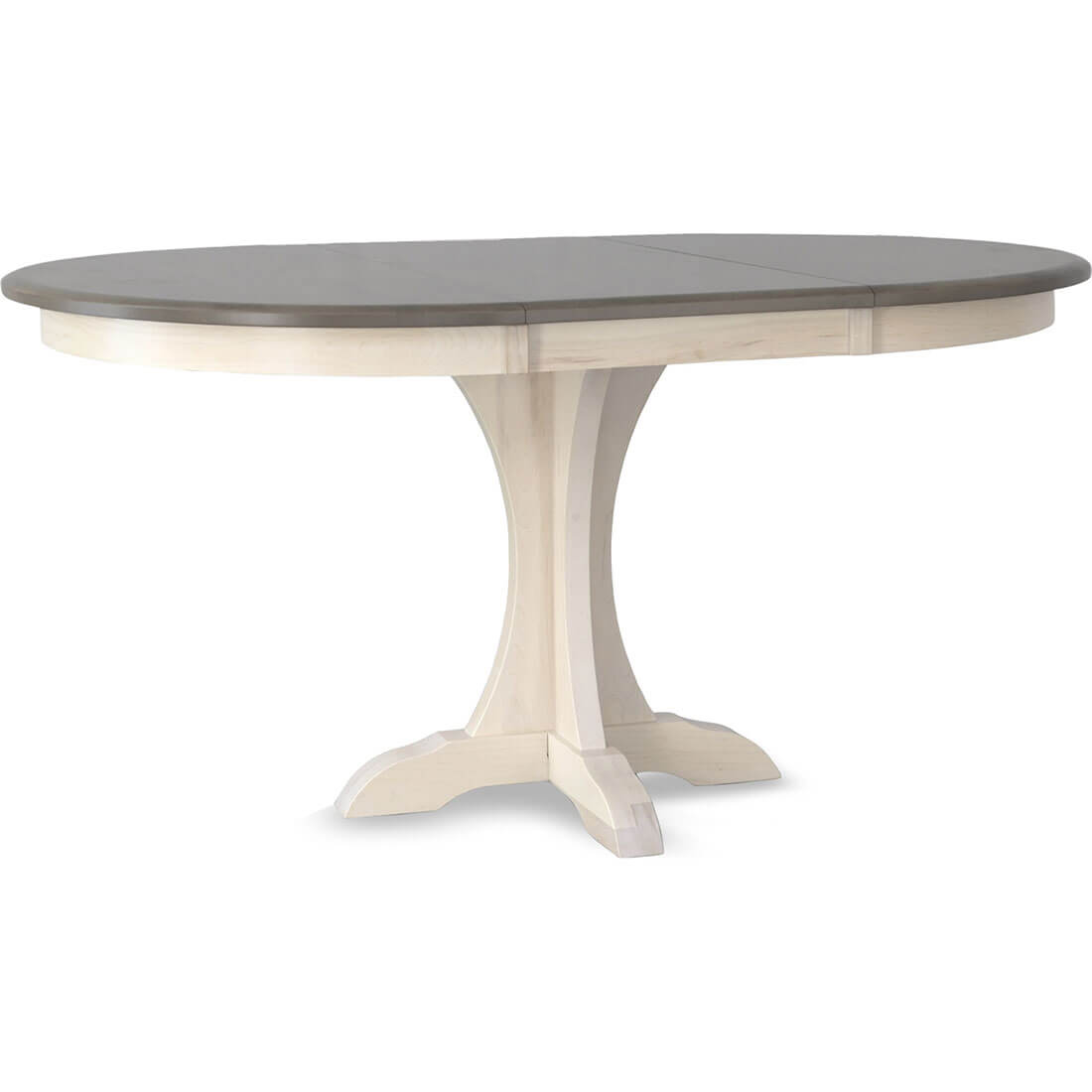 Maple Traditional 42"x42" Round Build-A-Table w/18" Leaf