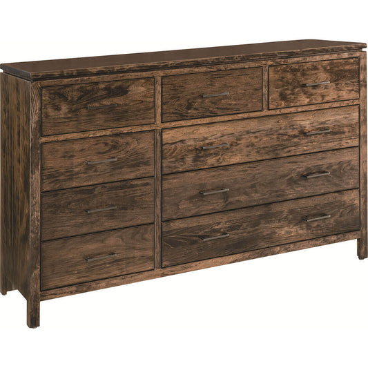 Cherry Maverick 9-Drawer Dresser