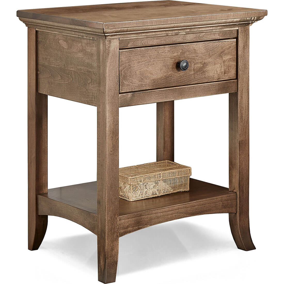 Maple Provence 1-Drawer Side Table