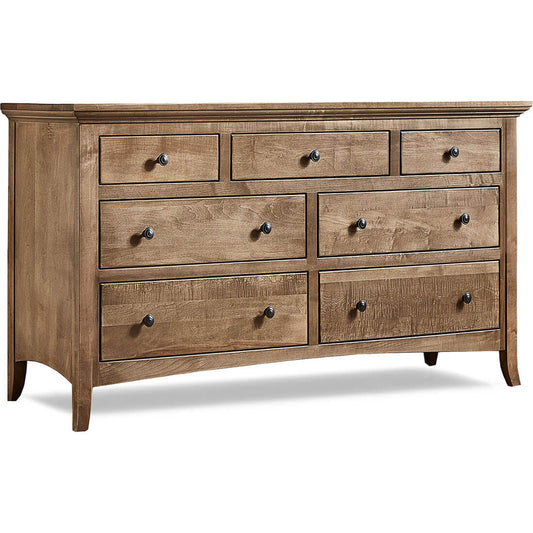 Maple Provence 7-Drawer Dresser