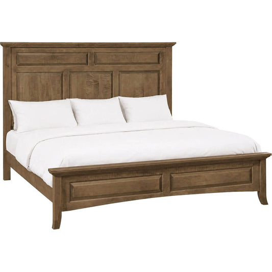 Maple Provence Panel Bed