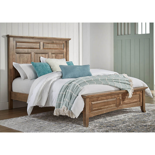 Maple Provence Panel Bed