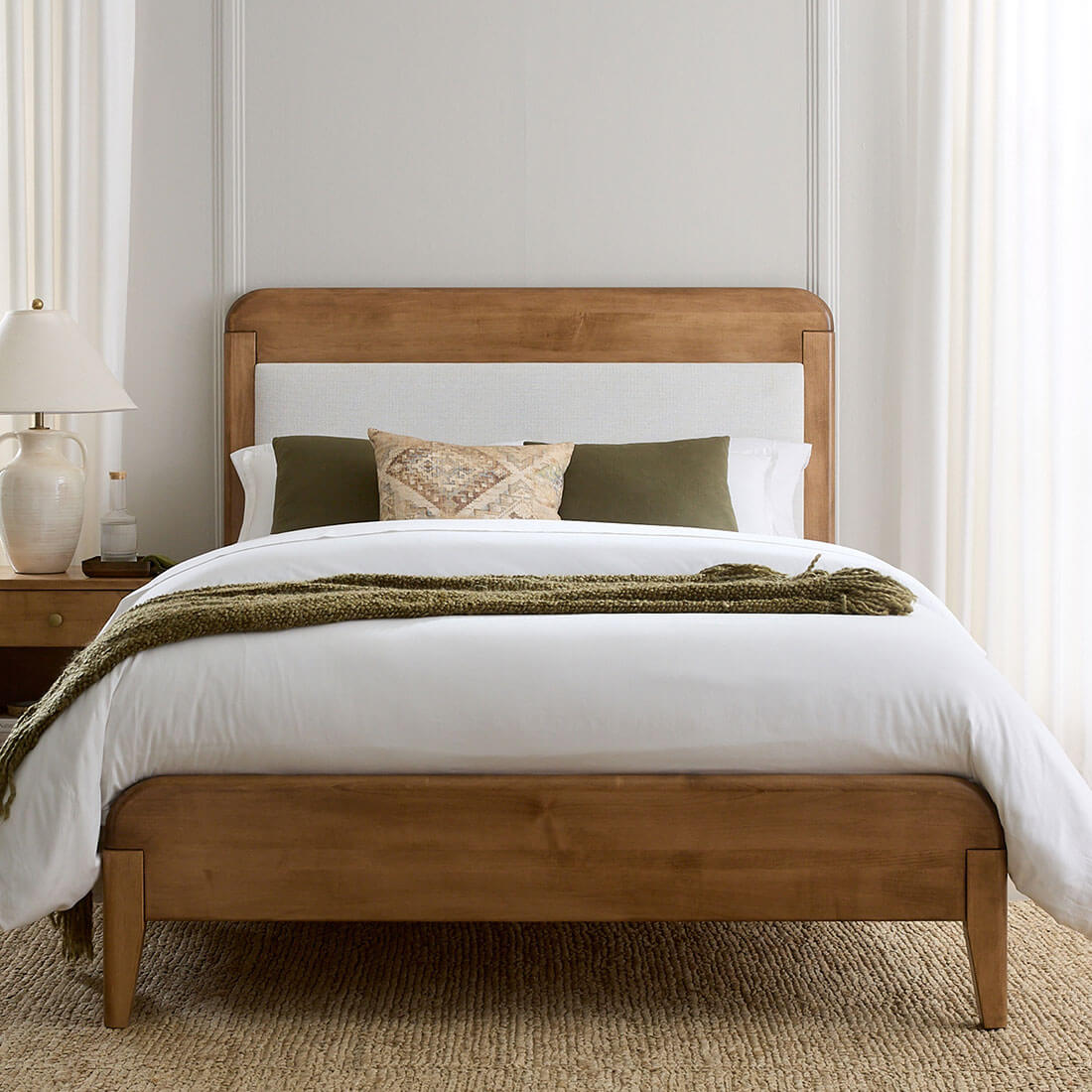 Maple Warren Modern Bed