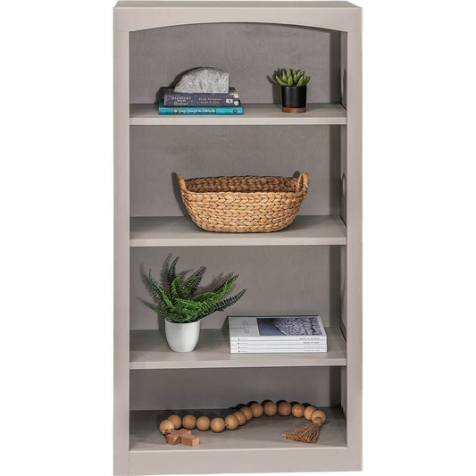 Pine Arched 24″W x 48″H Bookcase