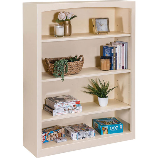 Pine Arched 36″W x 48″H Bookcase