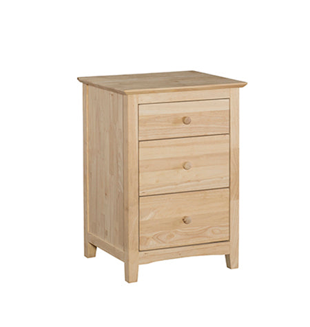 Lancaster 3-Drawer Nightstand