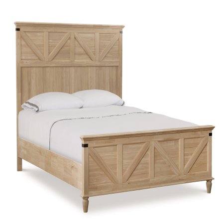 Farmhouse Chic Rustic Bed