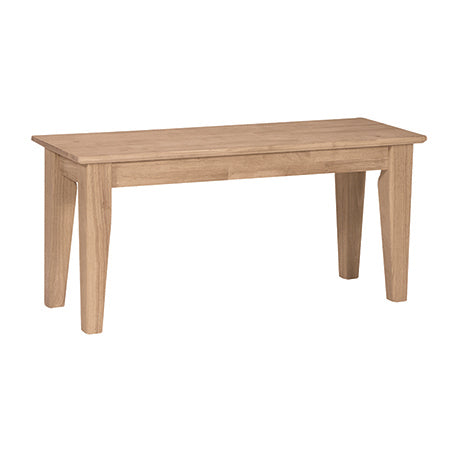 39" Shaker Bench
