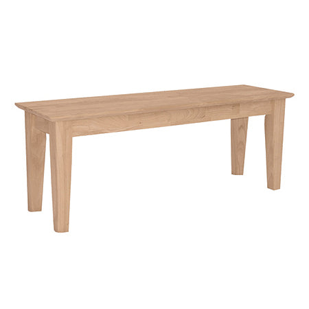 48" Shaker Bench