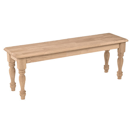 60" Farmhouse Bench