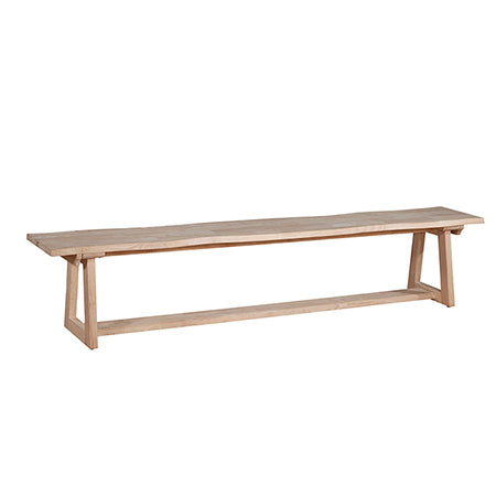 90" Live Edge Bench