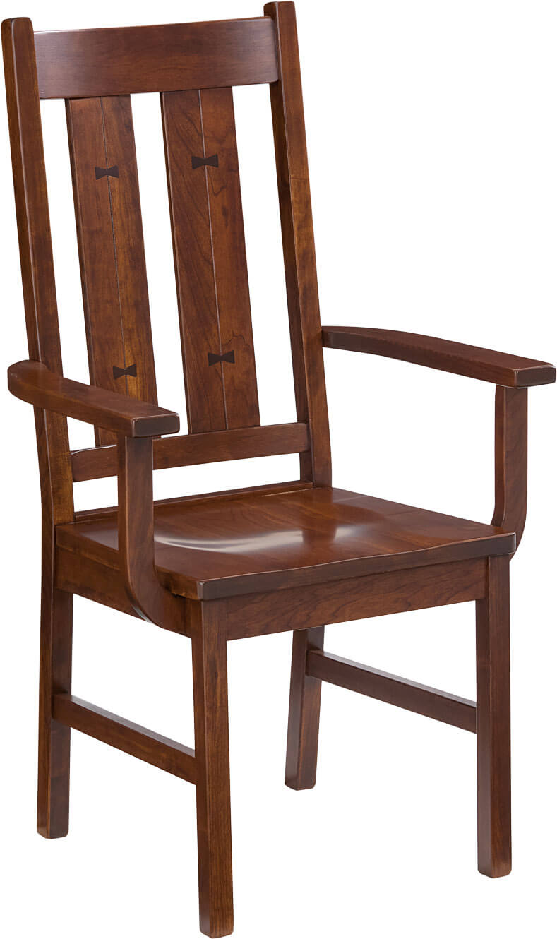 Cherry Butterfly Arm Chair
