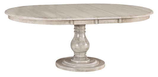 Cherry Davidson Pedestal Table w/ Two 12" Leaves