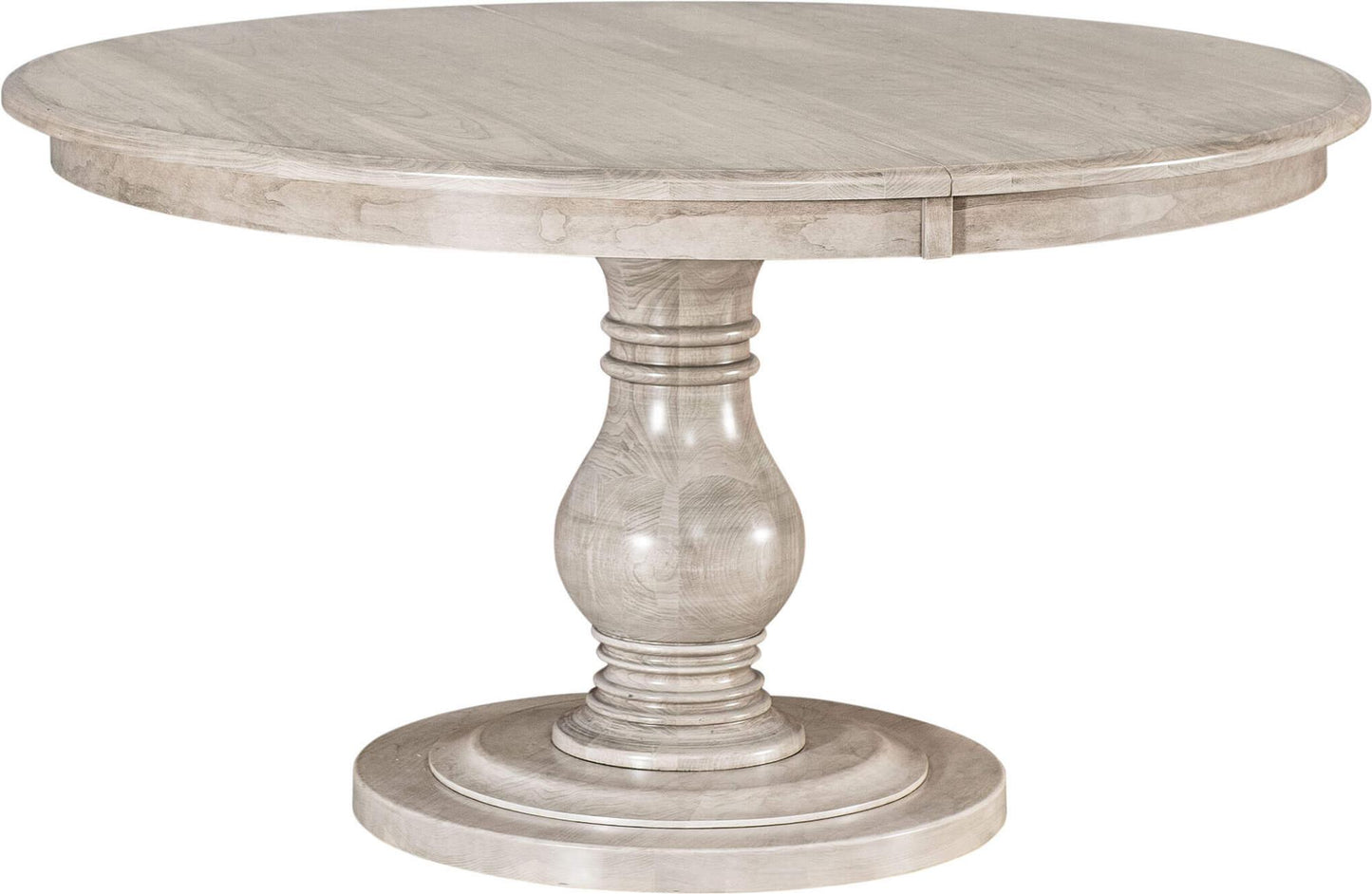 Cherry Davidson Pedestal Table w/ Two 12" Leaves