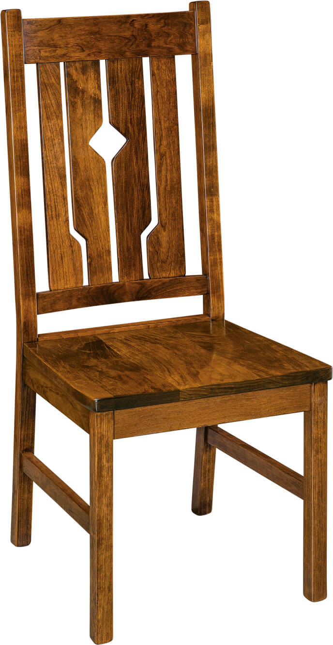 Cherry Diamond Side Chair