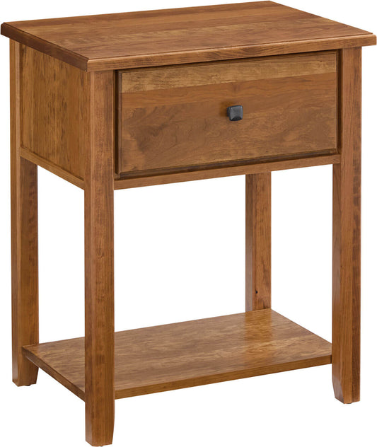 Cherry Fitzgerald 1-Drawer Side Table