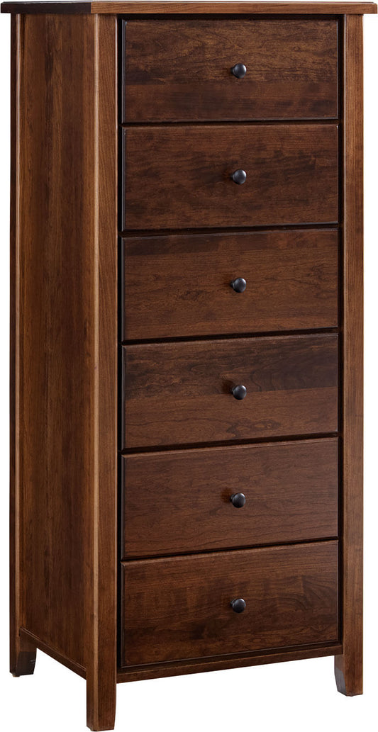 Cherry Fitzgerald 6-Drawer Lingerie Chest