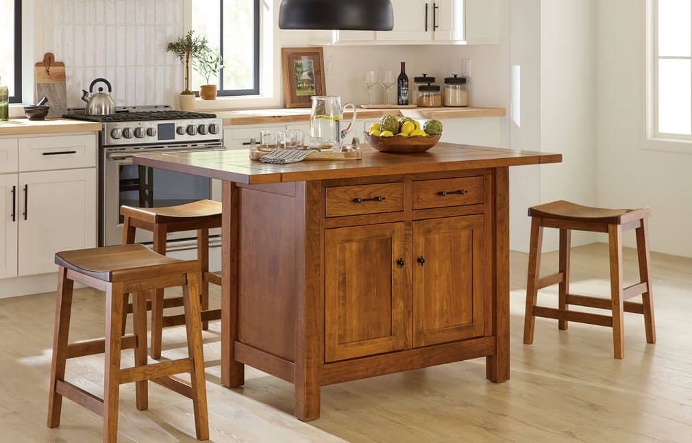 Cherry Counter Stool - 24"