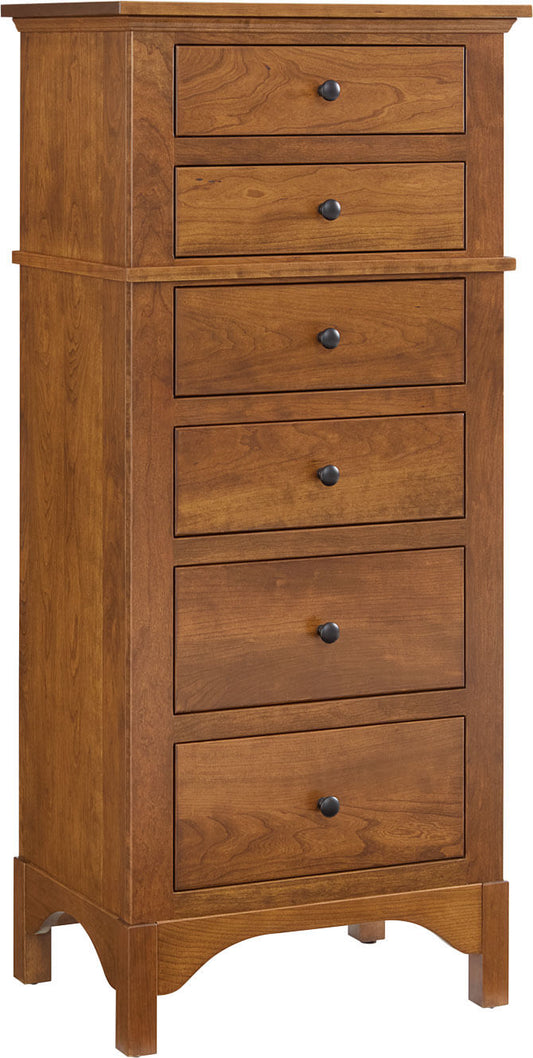 Cherry Leonhardt 6-Drawer Lingerie Chest
