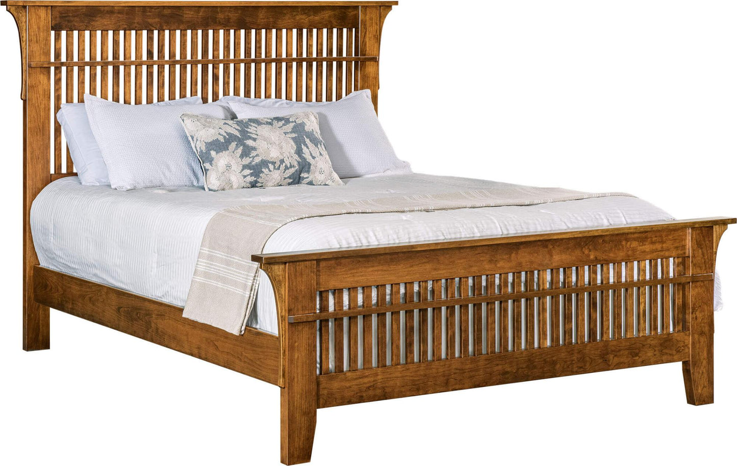 Cherry Leonhardt Slat Bed